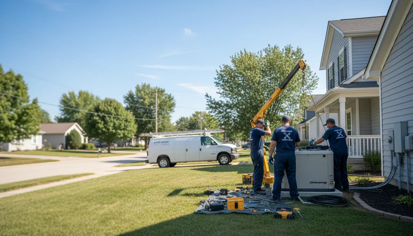Generator Installation in Wahoo, NE near me